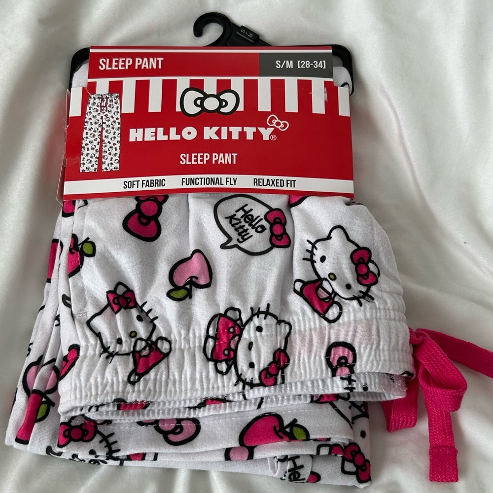 Hello Kitty Pink and White Pajama Bottom